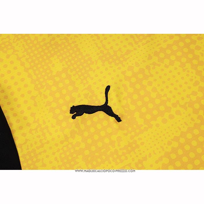 Tuta da Track Borussia Dortmund 25/26 Manica Corta Giallo - Pantaloncini